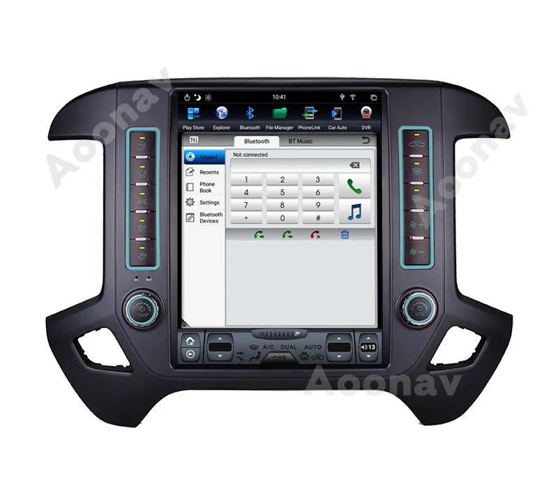 AOONAV Android 8.1 Car GPS Navigation DVD Player for Chevrolet Silverado/GMC Sierra 2014 2015 2016 2017 2018