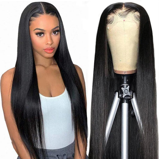 Longer Length Soft Human Hair Wig Factory Cheap Wholesale Full Frontal Wig Mona Hair Vendor
