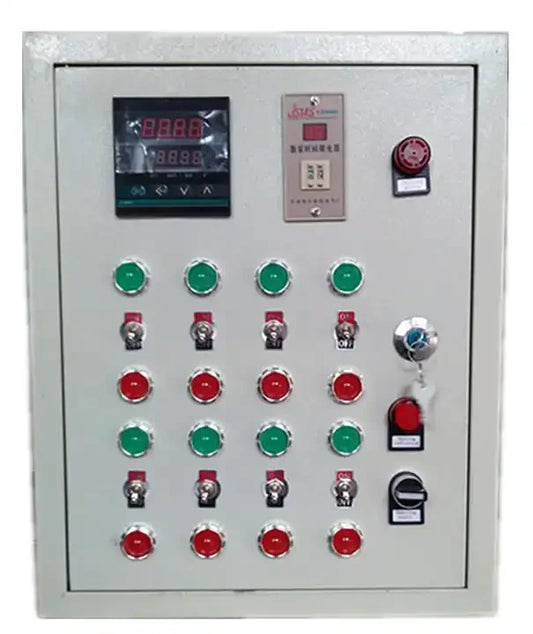 Customized Powder Coating Oven Temperature Control Panel Thermostat Cabinet