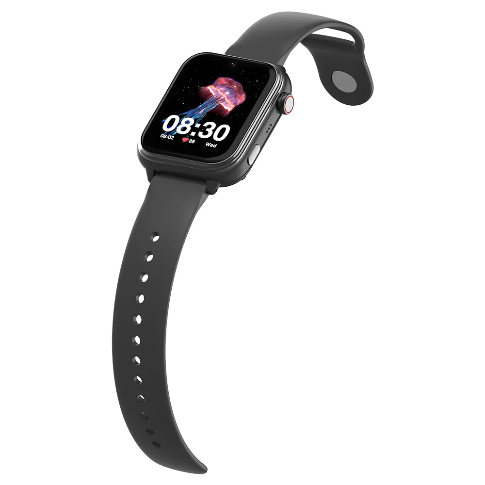 Wonlex KT37 Intelligent AI Amoled Screen SOS Video Call Kids Smart Watch WIFI SMS YouTube Heart Rate 4G Android Watch