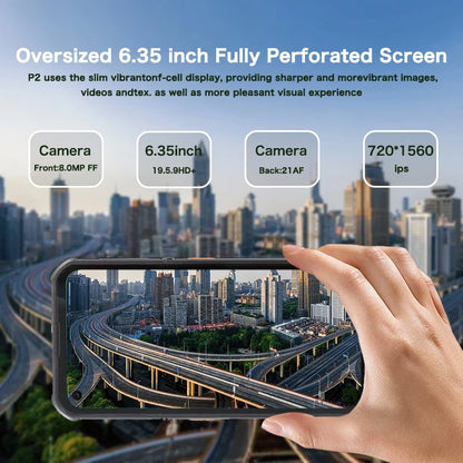 Phonemax GPS NFC Unlocked Android 10 Industrial Rugged Phone 4G LTE Cellular Waterproof IP68 ATEX With Big Battery Outdoor Use