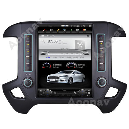 AOONAV Android 8.1 Car GPS Navigation DVD Player for Chevrolet Silverado/GMC Sierra 2014 2015 2016 2017 2018