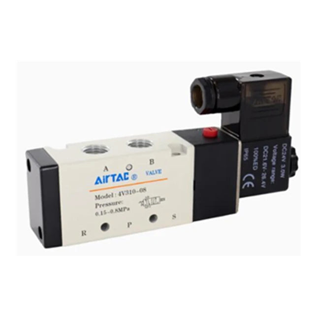 Solenoid Valve 4V 4V310 4V320 4V330C 4V330E 4V330P -08 -10 a B C E F XO BI AC220V DC24V AC110V AC24V DC12V 4V31008 4V31010