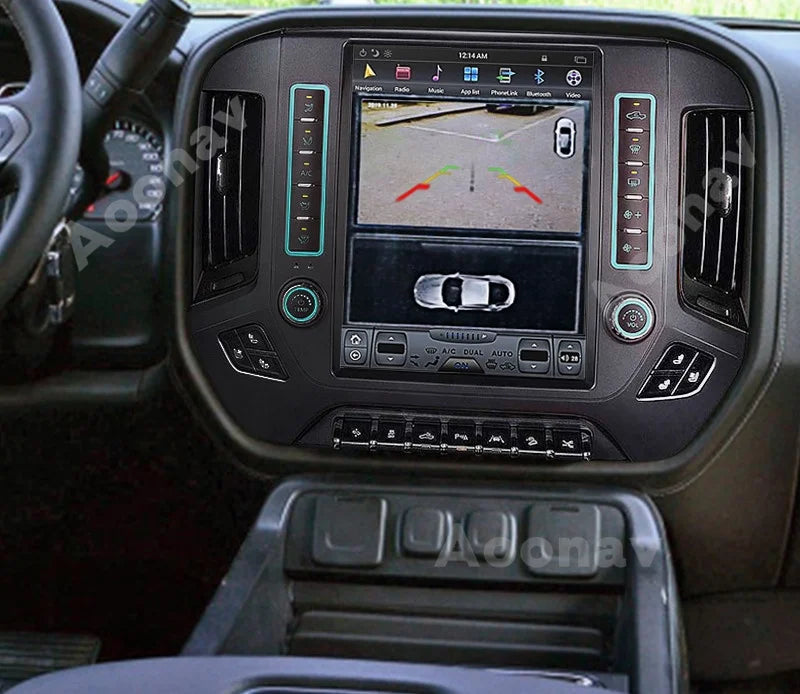 AOONAV Android 8.1 Car GPS Navigation DVD Player for Chevrolet Silverado/GMC Sierra 2014 2015 2016 2017 2018