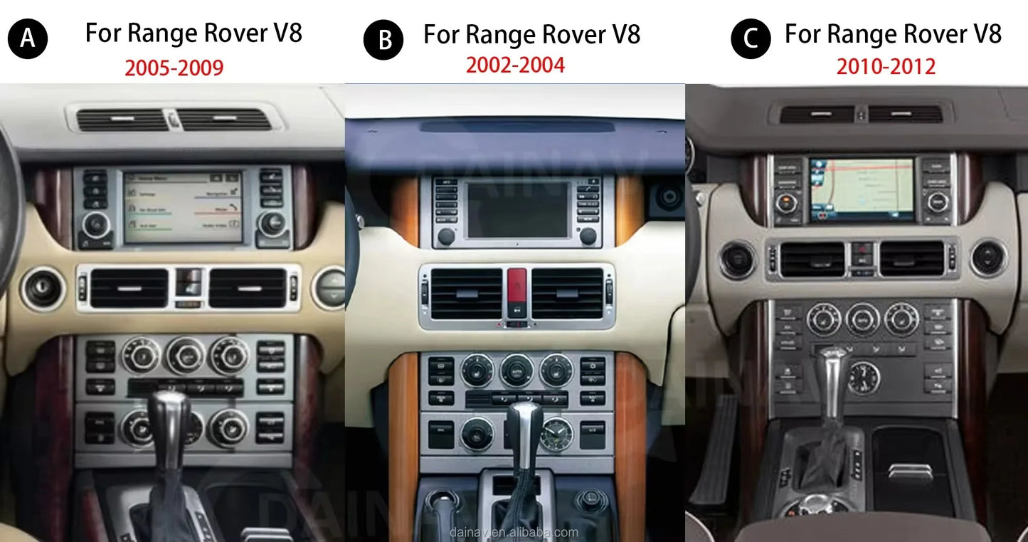 Car Air Conditioning for Land Rover Range Rover Vogue L322 V8 2002-2012 Ac Panel Control Climate Control LCD Board IPS Screen