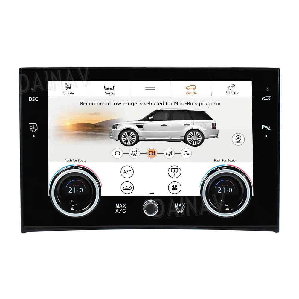 Car Air Conditioning for Land Rover Range Rover Vogue L322 V8 2002-2012 Ac Panel Control Climate Control LCD Board IPS Screen