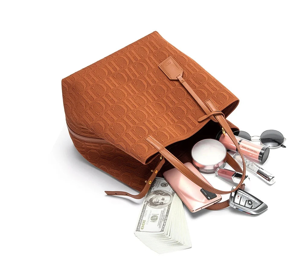 CH Ladies Shoulder Bag Fashion Classic New Pure Color Outer Pocket Ladies Handbag High Quality Craft Large Capacity Handbag