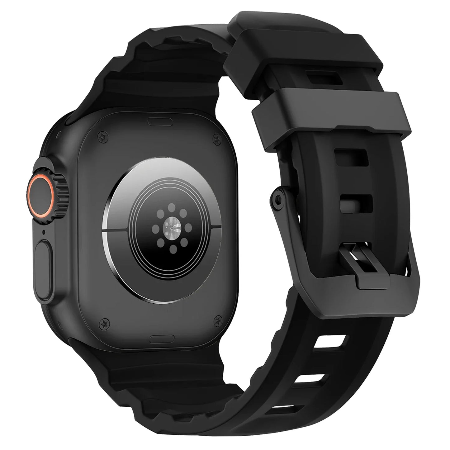 Trail Silicone Band for Apple Watch Ultra 3 2 49mm Strap 46mm 45mm 44mm Sport Bracelet for iWatch Series 11 10 Ultra 9 8 7 6 SE3