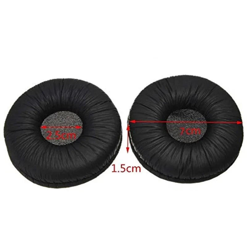 1 Pair Replacement Foam Ear Pads Pillow Earpads Cushions Covers Cups for Sennheiser HD25 HD25-1 HD25-II HD25SP 25SP-II Headphone