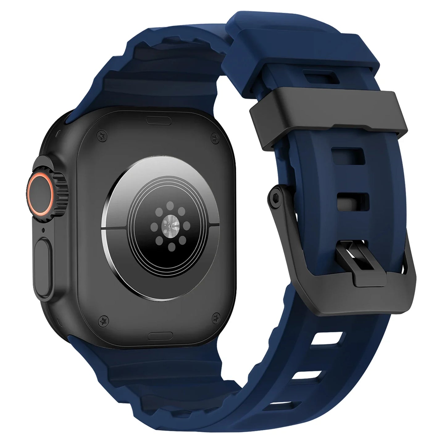 Trail Silicone Band for Apple Watch Ultra 3 2 49mm Strap 46mm 45mm 44mm Sport Bracelet for iWatch Series 11 10 Ultra 9 8 7 6 SE3