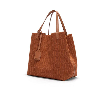 CH Ladies Shoulder Bag Fashion Classic New Pure Color Outer Pocket Ladies Handbag High Quality Craft Large Capacity Handbag