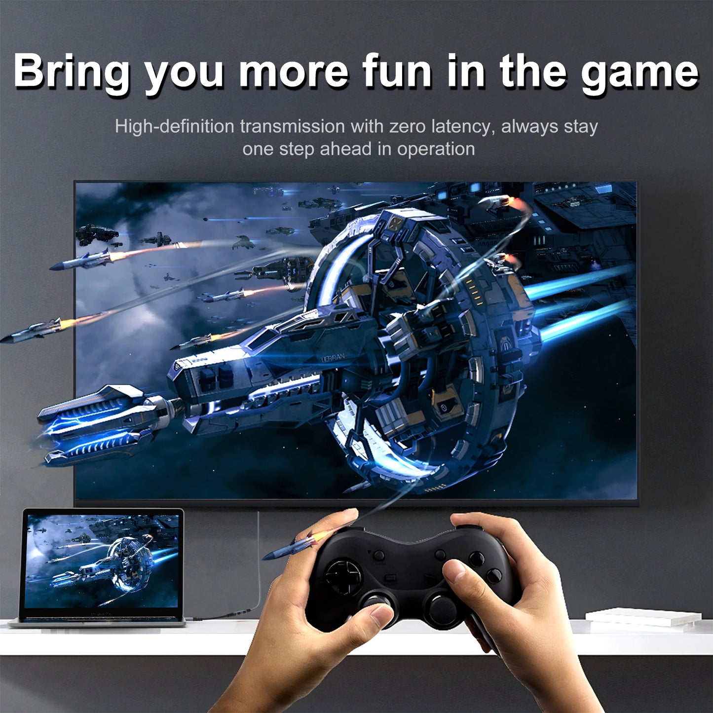 HDMI 2.1 Extension cable 8K HDMI 2.1 Cable Male to Female Extension 8K@60Hz 4K@120Hz For HDTV RTX PS5 Xbox HDR Video  PC Laptop