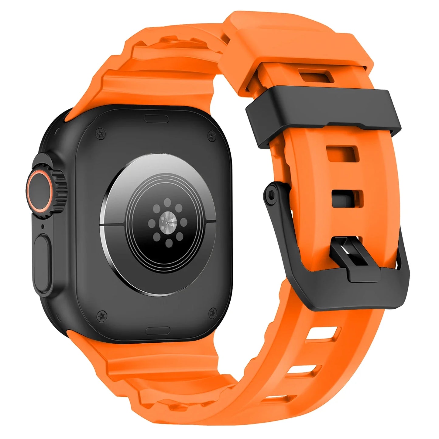 Trail Silicone Band for Apple Watch Ultra 3 2 49mm Strap 46mm 45mm 44mm Sport Bracelet for iWatch Series 11 10 Ultra 9 8 7 6 SE3