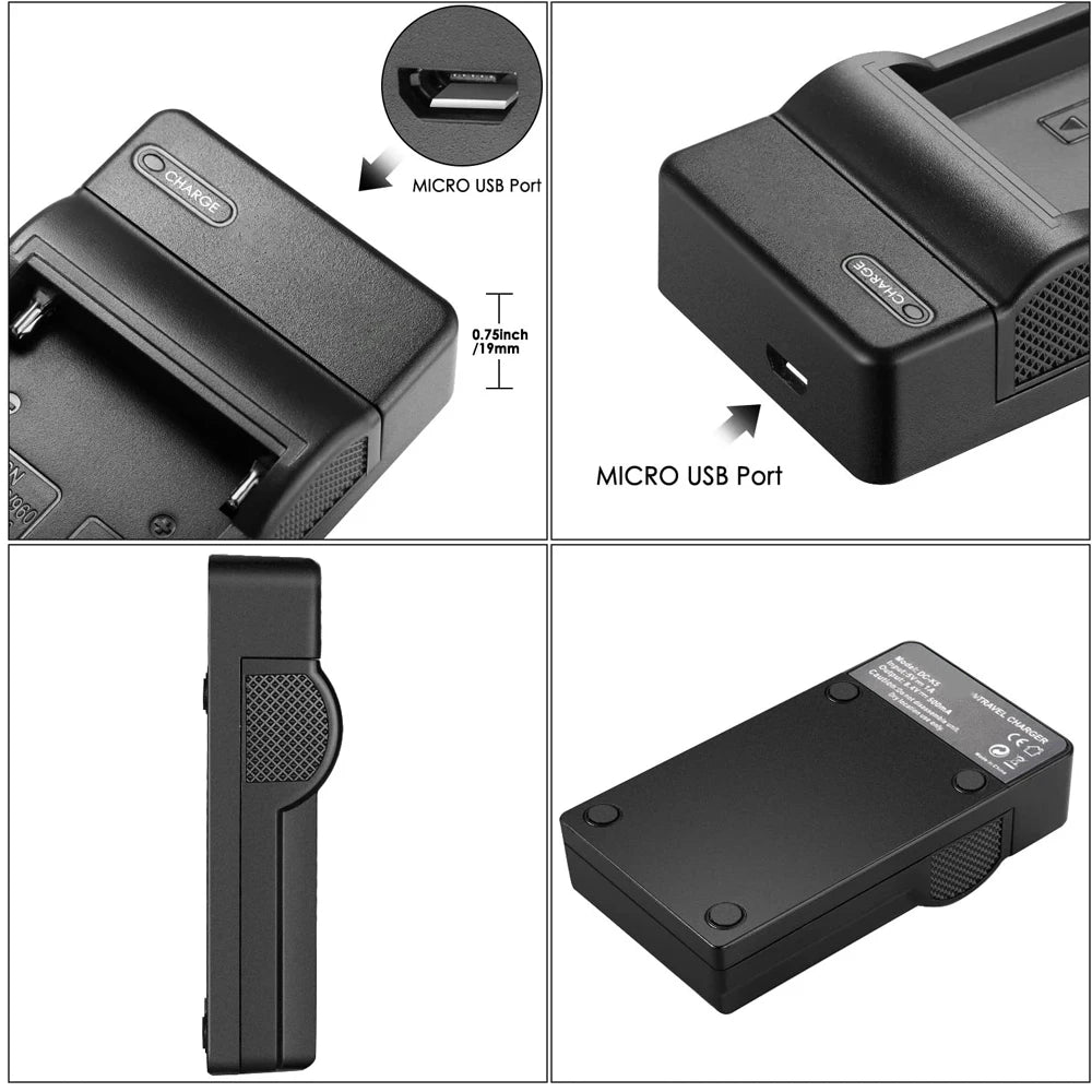NB-2LH NB-2L Battery Charger for Canon Rebel XTi XT EOS 350d 400d e160814 Powershot G7 G9 NB 2L 2LH BP-2L5 ZR960 ZR900 ZR830