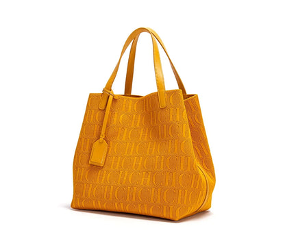 CH Ladies Shoulder Bag Fashion Classic New Pure Color Outer Pocket Ladies Handbag High Quality Craft Large Capacity Handbag