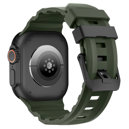 Trail Silicone Band for Apple Watch Ultra 3 2 49mm Strap 46mm 45mm 44mm Sport Bracelet for iWatch Series 11 10 Ultra 9 8 7 6 SE3