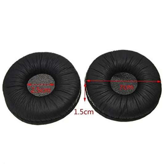 1 Pair Replacement Foam Ear Pads Pillow Earpads Cushions Covers Cups for Sennheiser HD25 HD25-1 HD25-II HD25SP 25SP-II Headphone