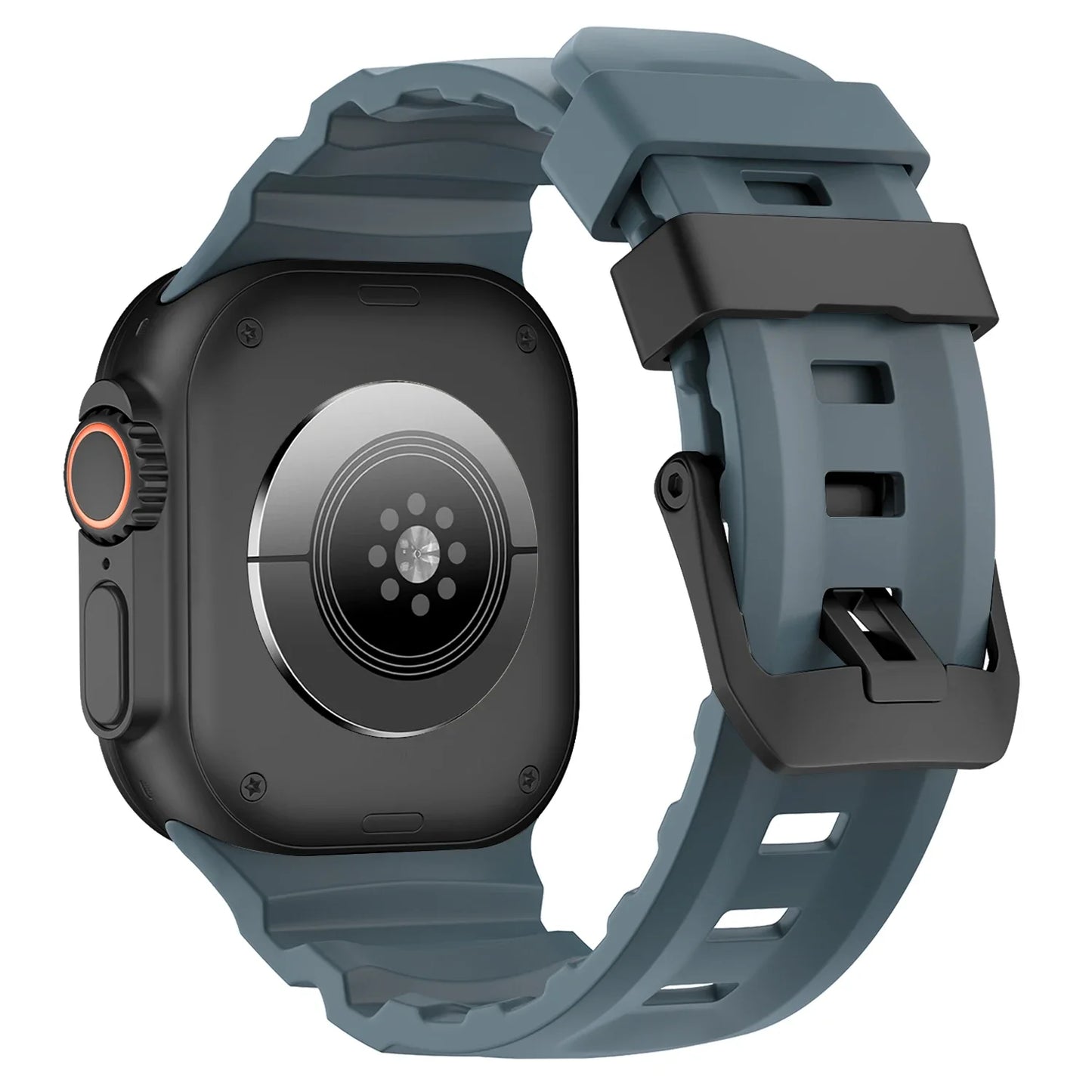 Trail Silicone Band for Apple Watch Ultra 3 2 49mm Strap 46mm 45mm 44mm Sport Bracelet for iWatch Series 11 10 Ultra 9 8 7 6 SE3