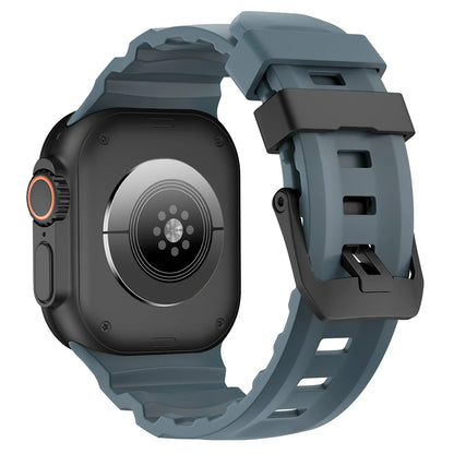 Trail Silicone Band for Apple Watch Ultra 3 2 49mm Strap 46mm 45mm 44mm Sport Bracelet for iWatch Series 11 10 Ultra 9 8 7 6 SE3