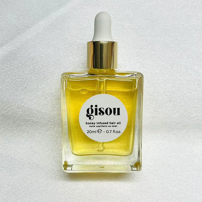 Gisou Honey Infused Lip Hair Oil Travel Size Enriched With Mirsalehi Honey To Deeply Nourish & Moisturize Hair Healthy Girl Gift