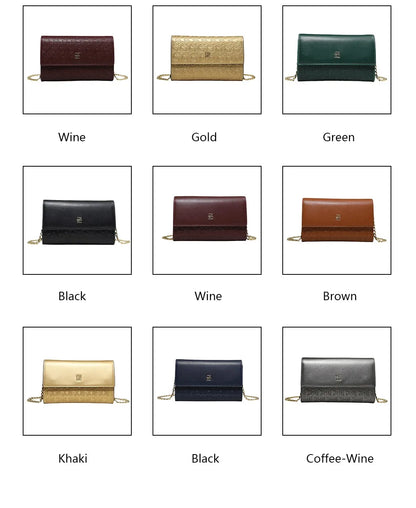 CH Exquisite Craftsmanship Women's Crossbody Bag Light Luxury Design Chain Bag Letter Elements Color Blocked Women's Chain Bag