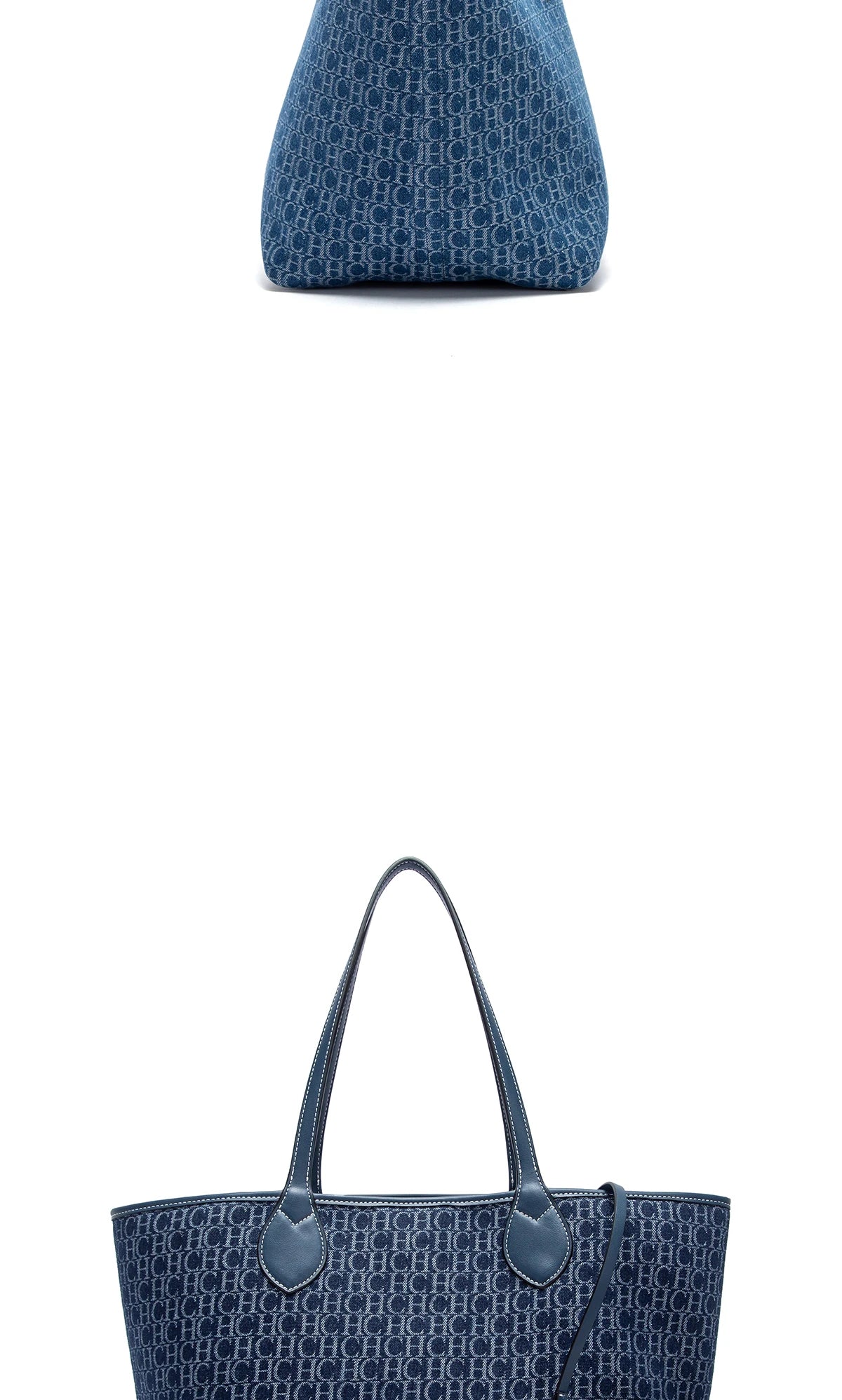 CHCH Women's Tote Bag New Simple Double sided Available Mother and Child Large Capacity Casual Handbag Shopping Bag