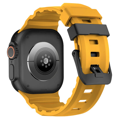 Trail Silicone Band for Apple Watch Ultra 3 2 49mm Strap 46mm 45mm 44mm Sport Bracelet for iWatch Series 11 10 Ultra 9 8 7 6 SE3