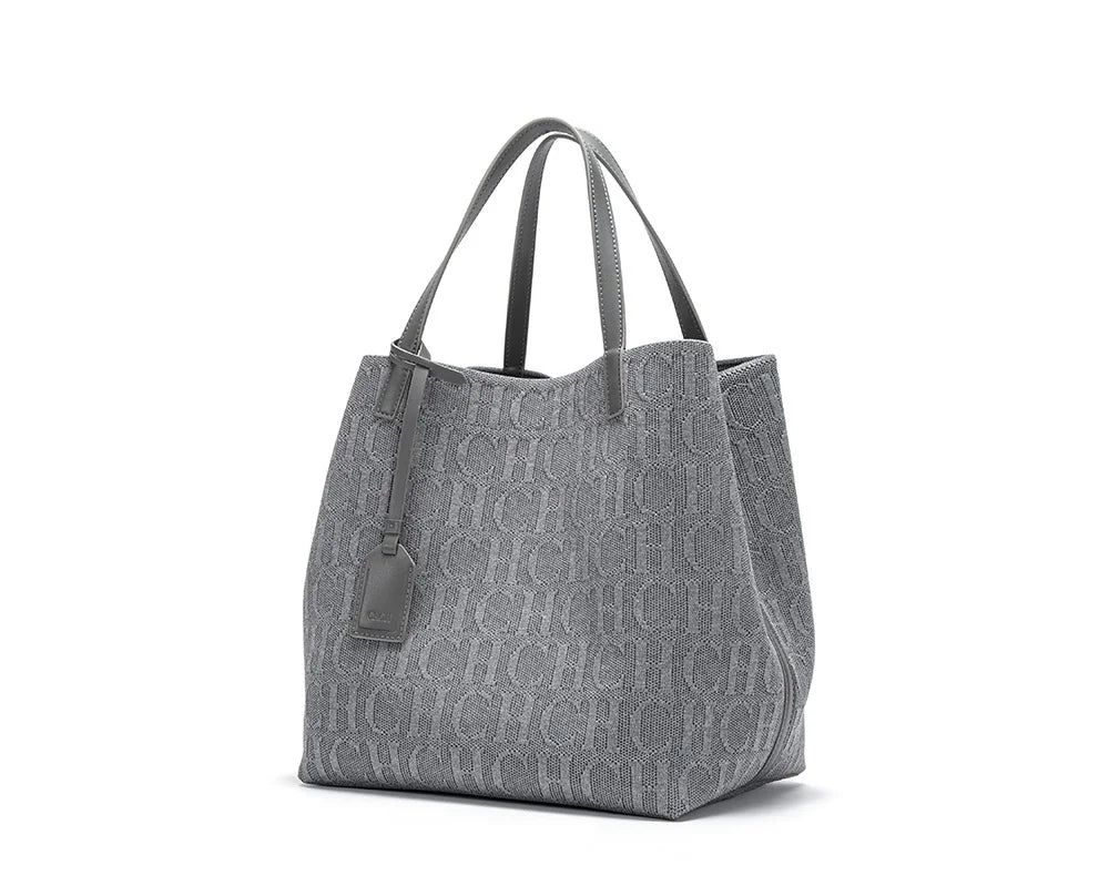 CH Ladies Shoulder Bag Fashion Classic New Pure Color Outer Pocket Ladies Handbag High Quality Craft Large Capacity Handbag