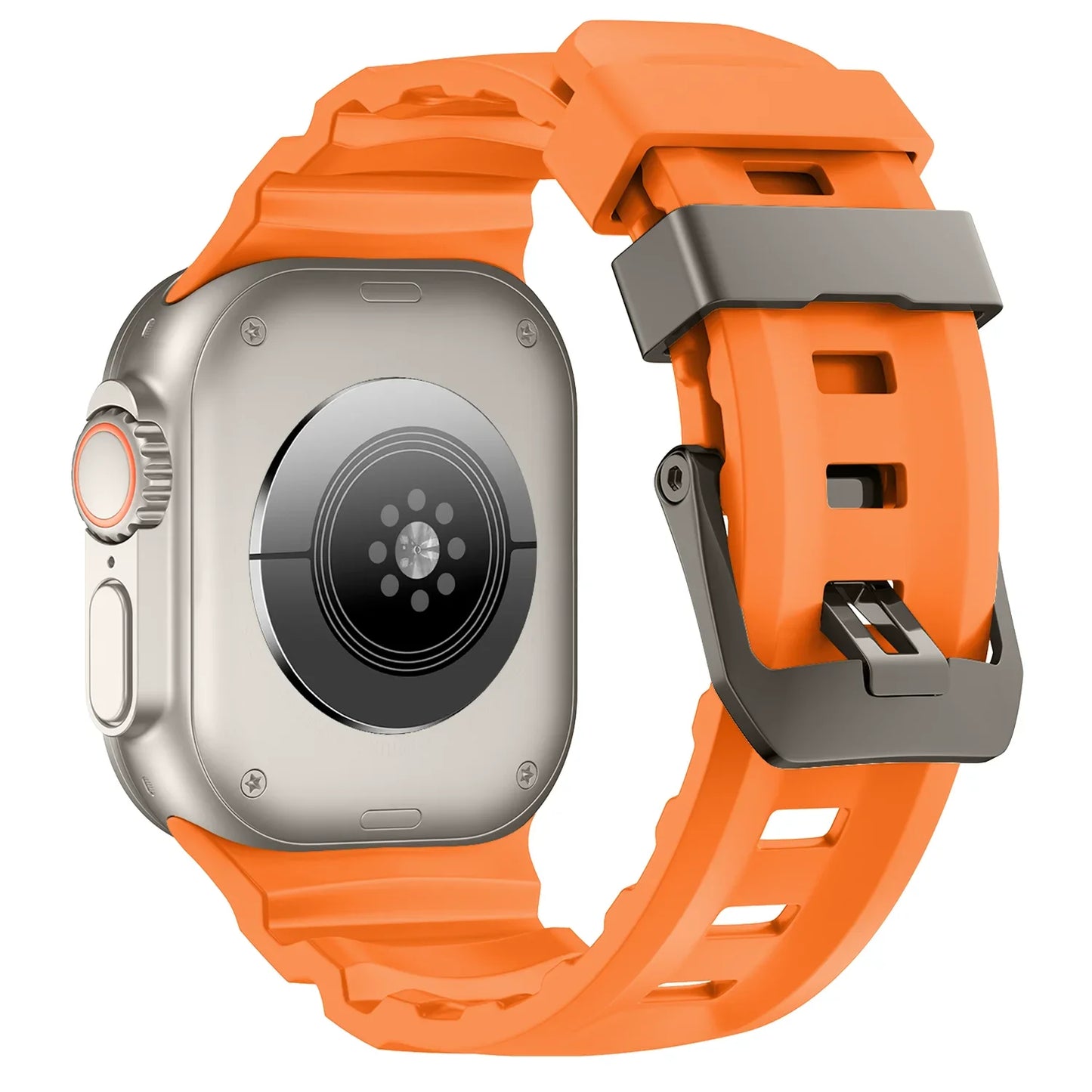 Trail Silicone Band for Apple Watch Ultra 3 2 49mm Strap 46mm 45mm 44mm Sport Bracelet for iWatch Series 11 10 Ultra 9 8 7 6 SE3