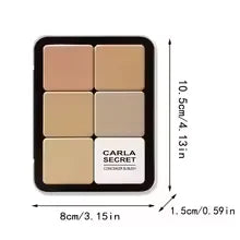 12-color iron box concealer blush cream matte highlight contour makeup all-in-one palette