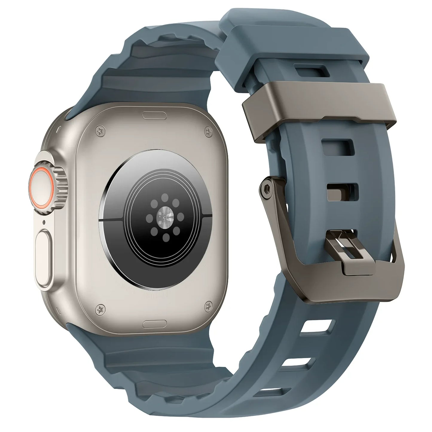 Trail Silicone Band for Apple Watch Ultra 3 2 49mm Strap 46mm 45mm 44mm Sport Bracelet for iWatch Series 11 10 Ultra 9 8 7 6 SE3