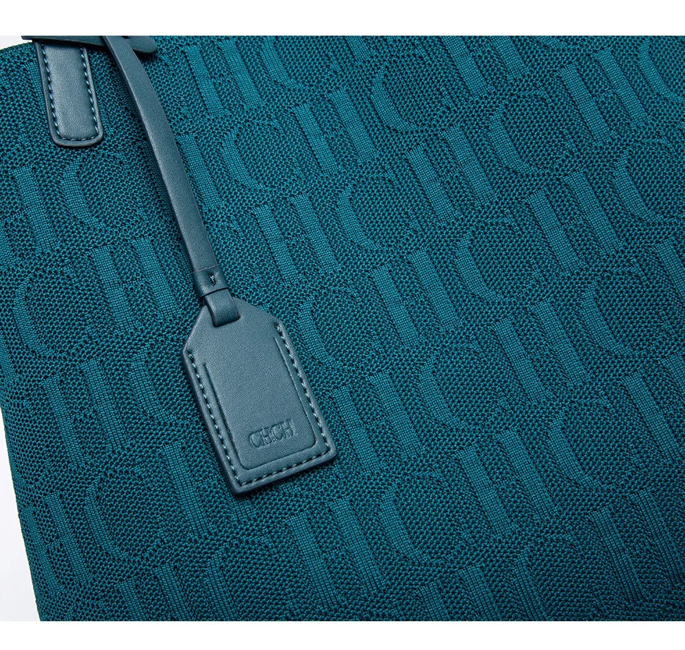 CH Ladies Shoulder Bag Fashion Classic New Pure Color Outer Pocket Ladies Handbag High Quality Craft Large Capacity Handbag