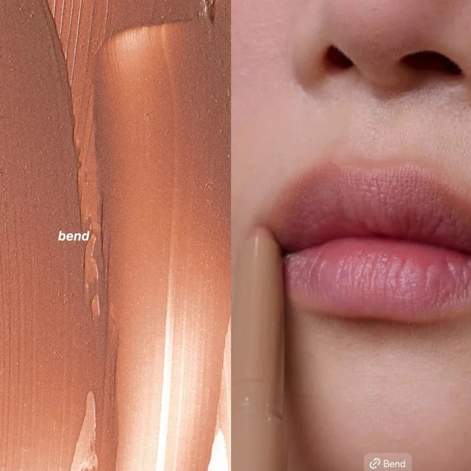 Fashion Skin Peptide Lip Shape Pen Lip  Liner Long Lasting Lip Tint Pencil Pen Makeup Lipstick Powder Gloss Woman  Cosmetic