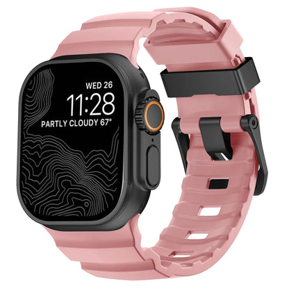 Trail Silicone Band for Apple Watch Ultra 3 2 49mm Strap 46mm 45mm 44mm Sport Bracelet for iWatch Series 11 10 Ultra 9 8 7 6 SE3