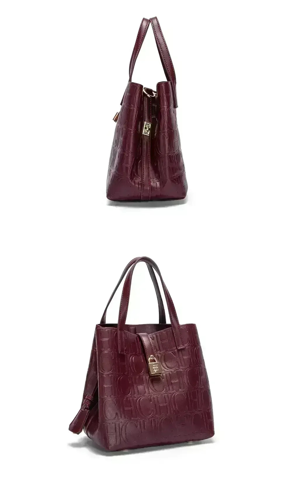 Embossed Ladies Crossbody Bag Letter Printing Design Ladies Handbag Large Capacity Tote Bag Elegant Temperament Ladies Should