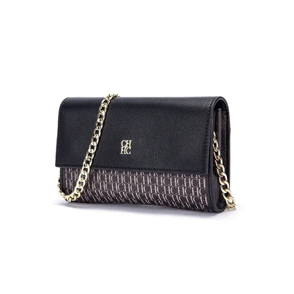 CH Exquisite Craftsmanship Women's Crossbody Bag Light Luxury Design Chain Bag Letter Elements Color Blocked Women's Chain Bag